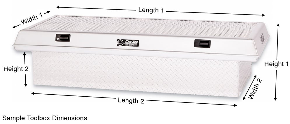 Dee Zee Red Label Crossover Tool Box Read Reviews FREE SHIPPING