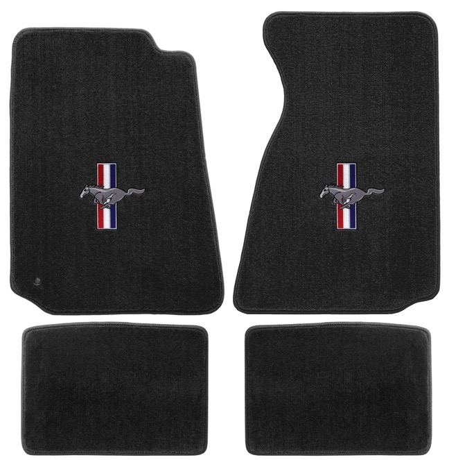 19942000 Ford Mustang Lloyd Mats Mustang Logo Floor Mats Lloyd Mats