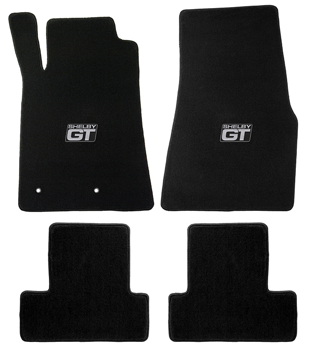 20072010 Ford Mustang Lloyd Mats Mustang Logo Floor Mats Lloyd Mats
