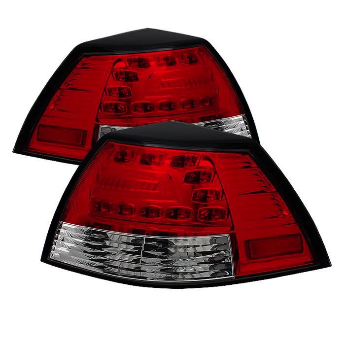 Spyder 5081209 LED Tail Lights – Black Housing – 04-08 Mazda RX-8 – 1 Year Warranty