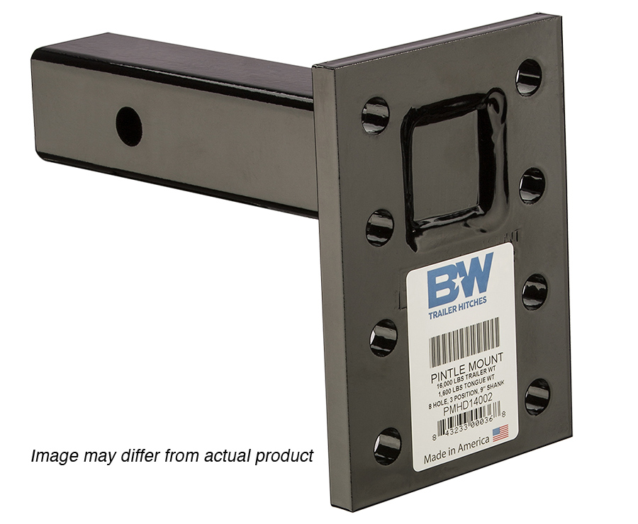 Trailer Hitch Pintle Mount - B&W PMHD14002