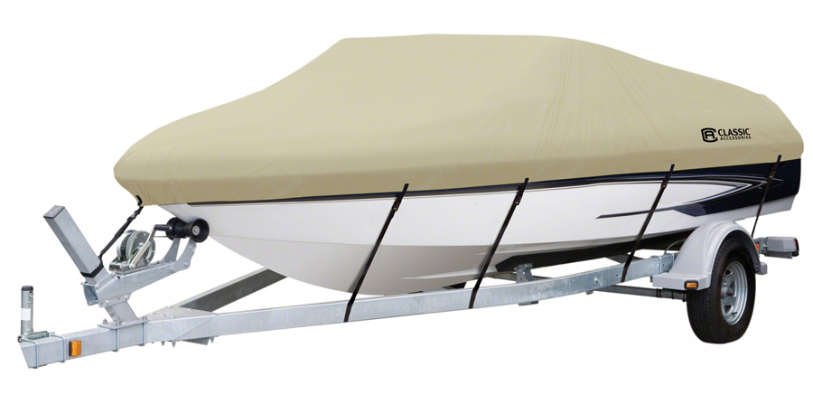 Classic Accessories DryGuard Waterproof Boat Cover