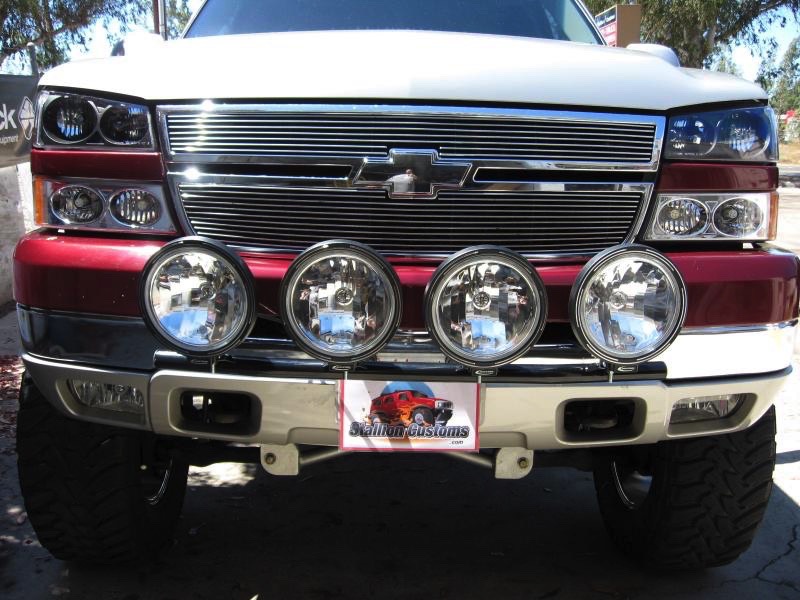 20072013 Chevy Silverado NFab Light Bar NFab C074LBTX