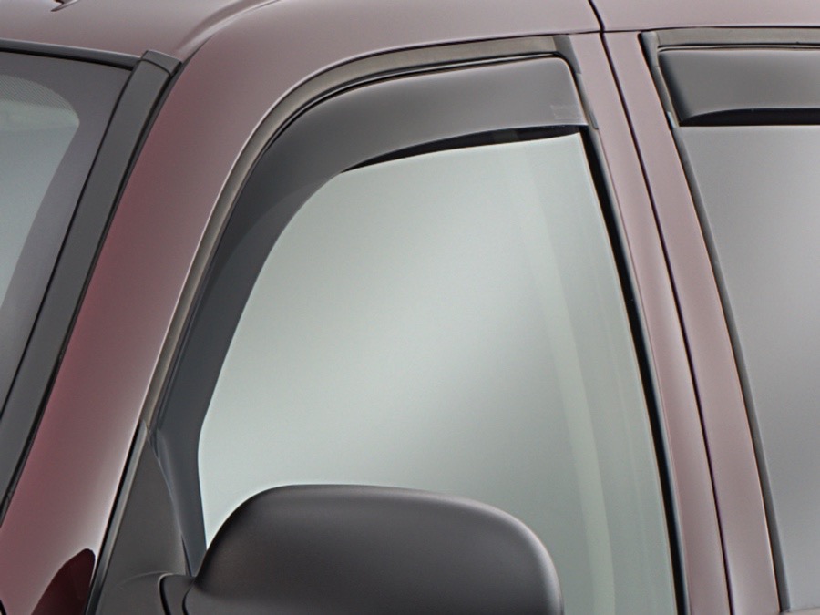 Image is representative of WeatherTech Window Deflector.<br/>Due to variations in monitor settings and differences in vehicle models, your specific part number (80278) may vary.