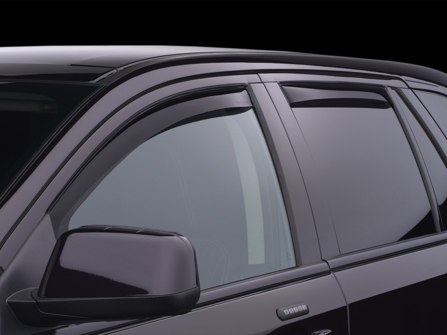 20072014 Ford Edge Front & Rear Side Window Deflectors WeatherTech 82430