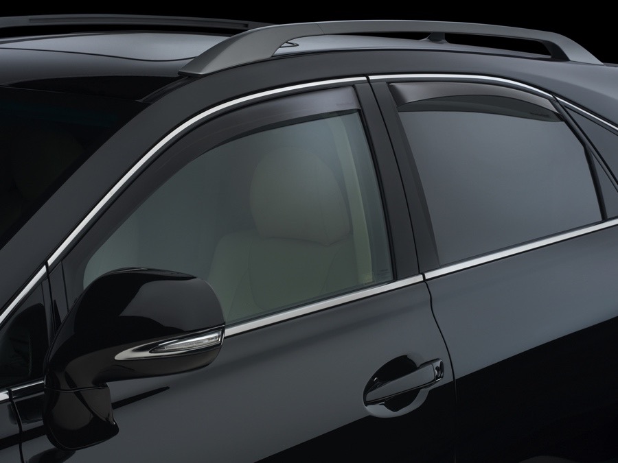Image is representative of WeatherTech Window Deflector.<br/>Due to variations in monitor settings and differences in vehicle models, your specific part number (82494) may vary.