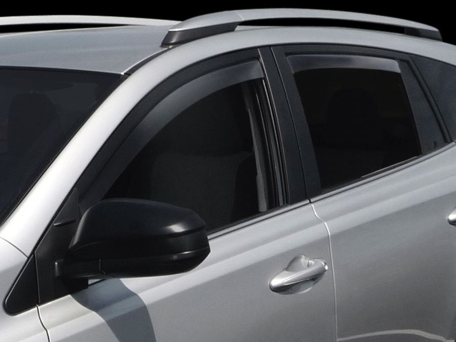 Image is representative of WeatherTech Window Deflector.<br/>Due to variations in monitor settings and differences in vehicle models, your specific part number (82736) may vary.