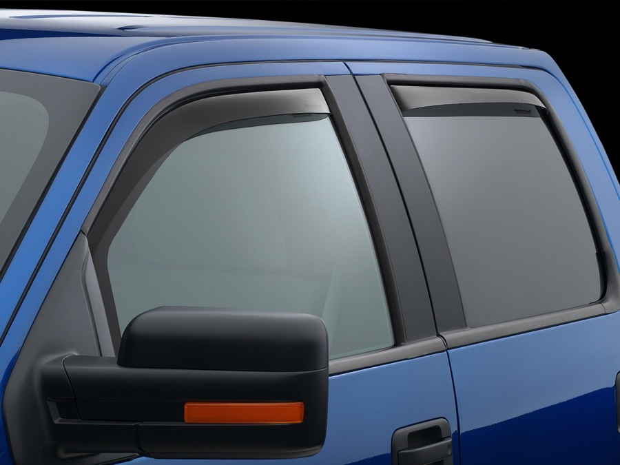 Image is representative of WeatherTech Window Deflector.<br/>Due to variations in monitor settings and differences in vehicle models, your specific part number (84697) may vary.