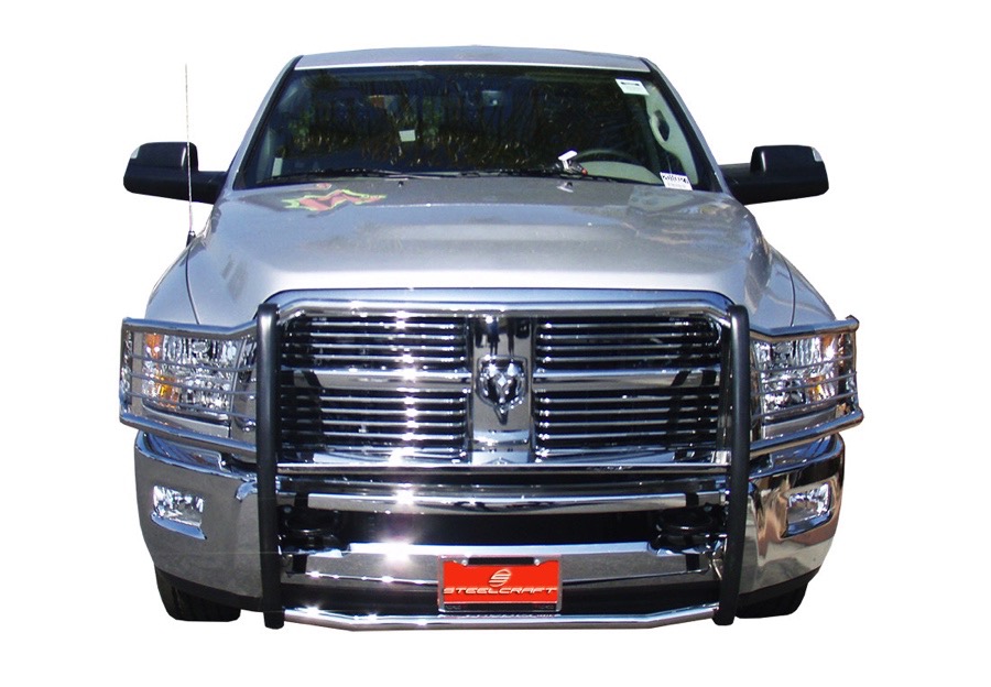 Image is representative of Steelcraft Grille Guard.<br/>Due to variations in monitor settings and differences in vehicle models, your specific part number (52267) may vary.
