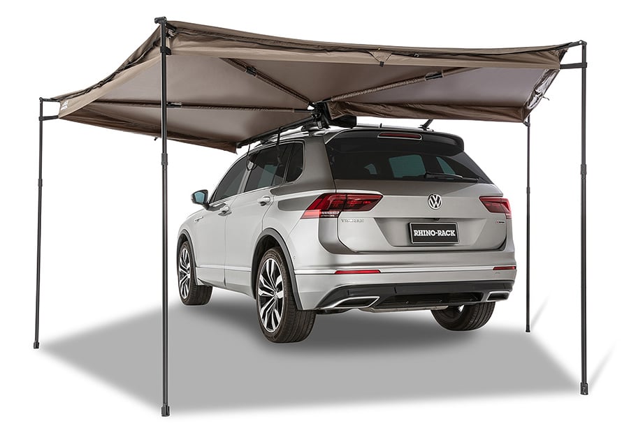 RHINO-RACK BATWING AWNING2.5ｍ & エクステンション Rhino-Rack Batwing Car Awning - Free Shipping