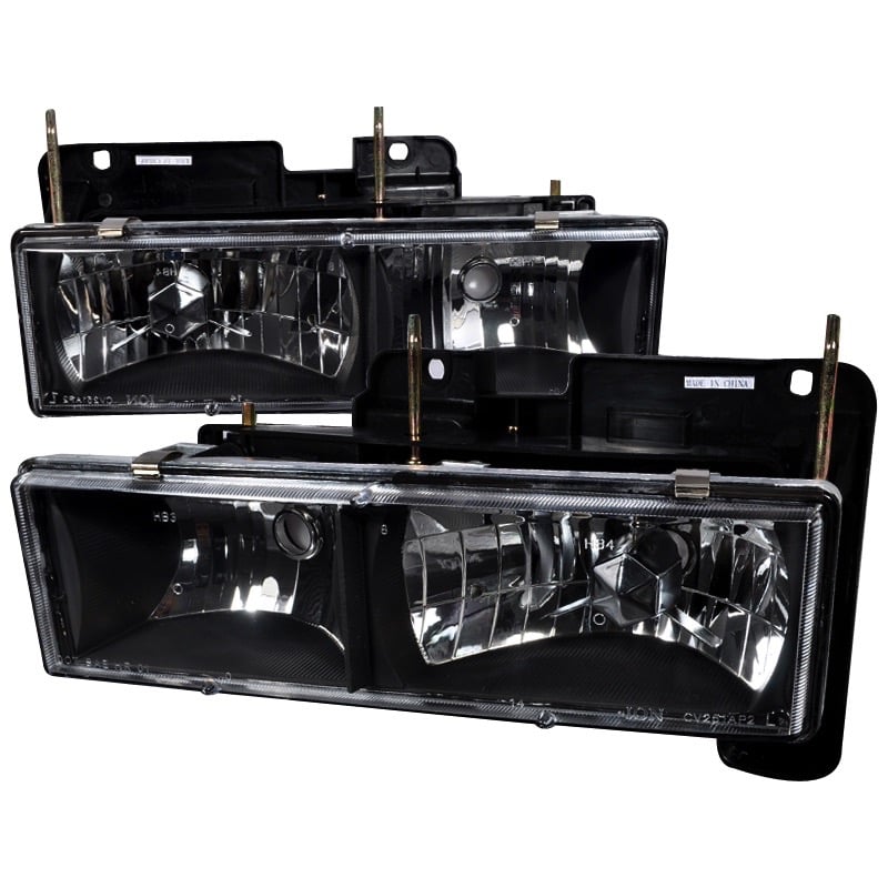 1988-1998 Chevy Silverado Spec-D Headlights - Spec-D LHP-C1088JM-RS