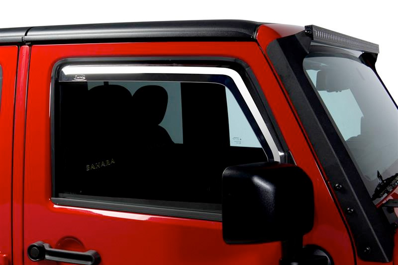 Image is representative of Putco Element Window Deflectors.<br/>Due to variations in monitor settings and differences in vehicle models, your specific part number (580228) may vary.