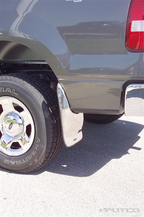 Ford stainless steel mud flaps