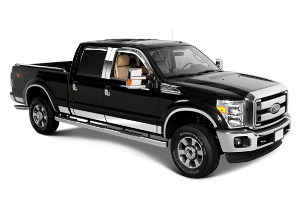 Ford f250 black rocker panels #7