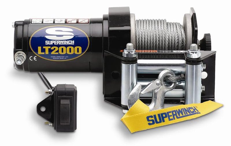 LT Series 2,000 lbs. ATV Winch Superwinch 1120210