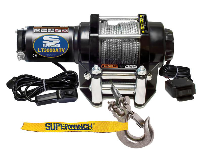 LT Series 3,000 lbs. ATV Winch Superwinch 1130220