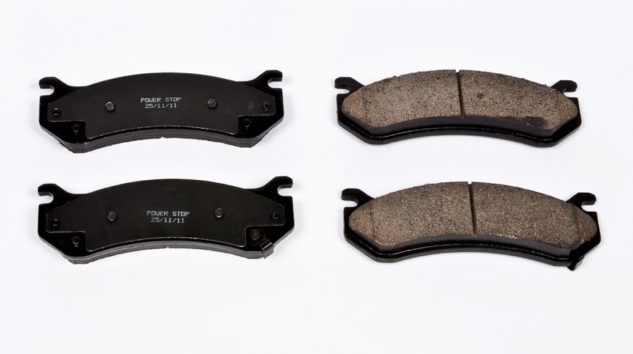 Image is representative of Power Stop Z16 Evolution Ceramic Brake Pads.<br/>Due to variations in monitor settings and differences in vehicle models, your specific part number (16-785) may vary.