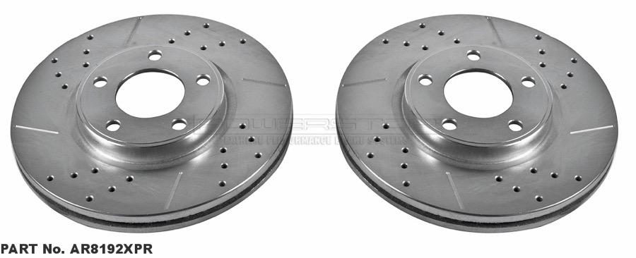 Drilled and Slotted Rotor Power Stop AR8207XPR