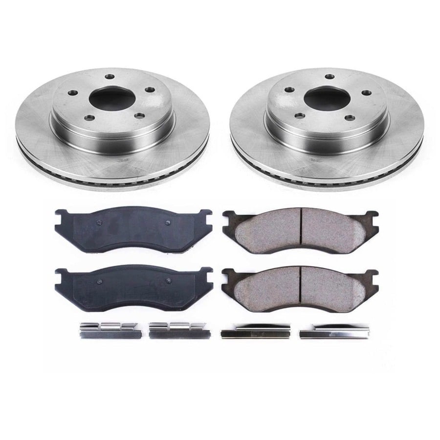 Image is representative of Power Stop Z16 Evolution Brake Kit.<br/>Due to variations in monitor settings and differences in vehicle models, your specific part number (KOE2167) may vary.
