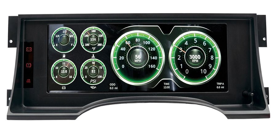 Invision Custom LCD Dash Kit - AutoMeter 7006