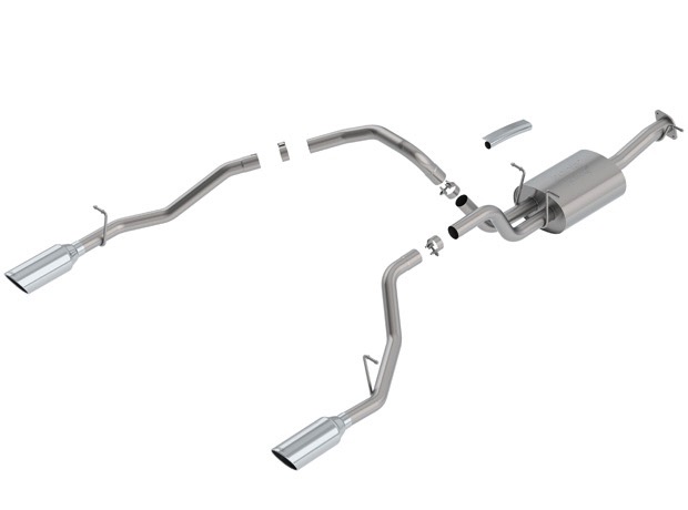 Cat-Back ATAK Exhaust System - Borla 140753