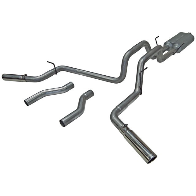 2002-2005 Dodge Ram 1500 Flowmaster American Thunder Exhaust System - Flowmaster 17476 2002 Dodge Ram 1500 Exhaust Pipe Size