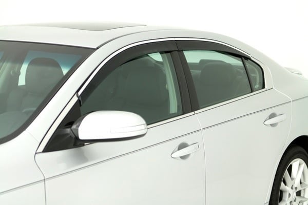 Image is representative of AutoVentshade Seamless Window Deflectors.<br/>Due to variations in monitor settings and differences in vehicle models, your specific part number (794011) may vary.