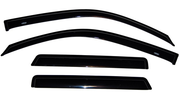 Image is representative of AutoVentshade Ventvisor Window Deflectors.<br/>Due to variations in monitor settings and differences in vehicle models, your specific part number (94802) may vary.