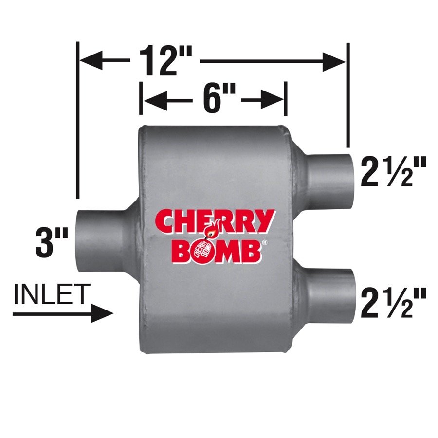 Extreme Muffler Cherry Bomb 7427CB