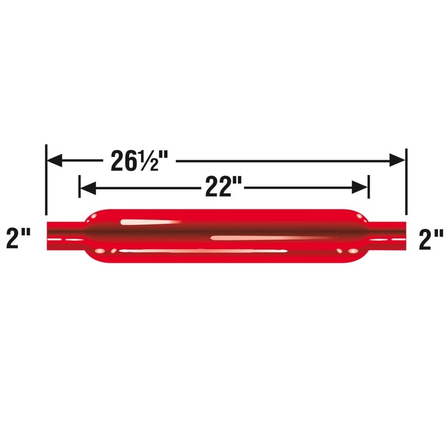 Glasspack Muffler - Cherry Bomb 87502CB