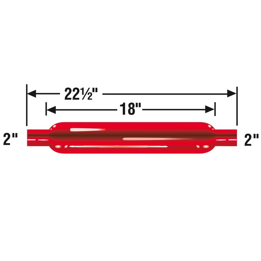 Glasspack Muffler - Cherry Bomb 87507CB