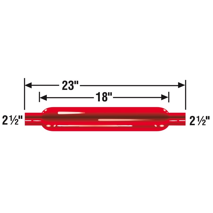 Glasspack Muffler - Cherry Bomb 87529CB