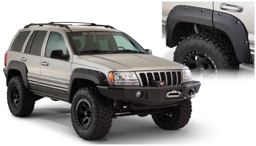 Image is representative of Bushwacker Cut Out Fender Flares.<br/>Due to variations in monitor settings and differences in vehicle models, your specific part number (10072-07) may vary.