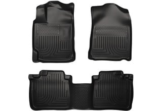 Gray Husky Weatherbeater Floor Liners 2012-2017 Camry Front/Rear Row