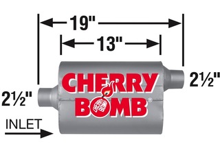 Cherry Bomb 7410CB Muffler Cherry Bomb PRO